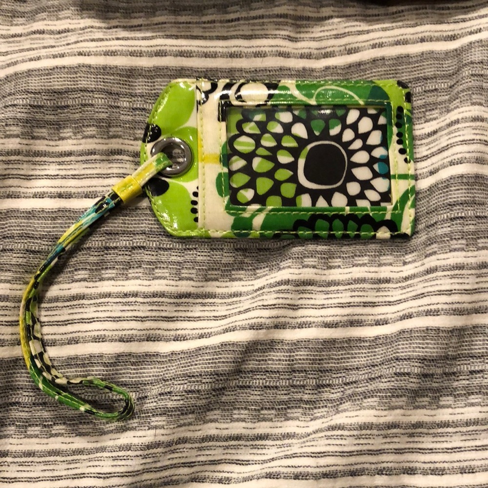 Vera Bradley luggage tag